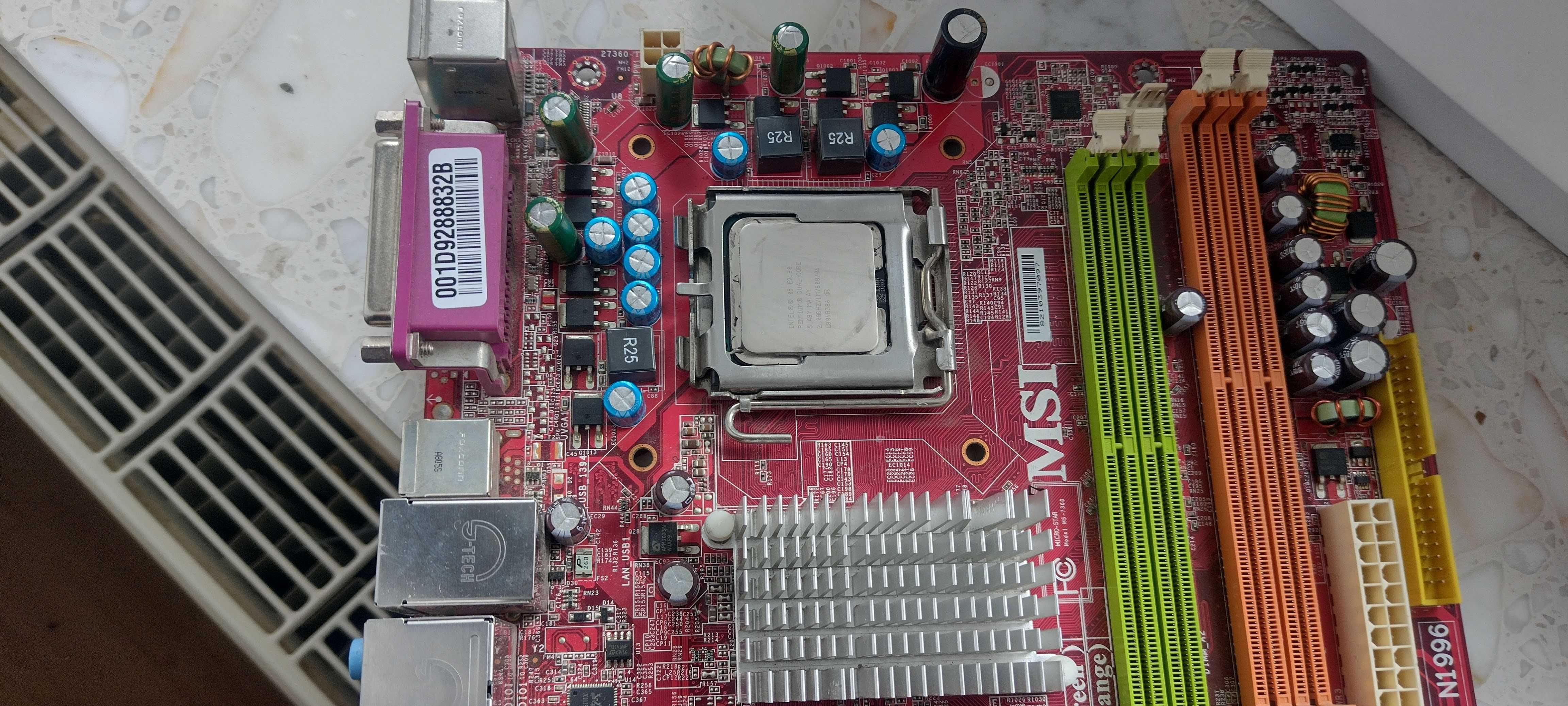 Płyta główna MSI P35 Neo + Procesor Intel Dual Core E2180