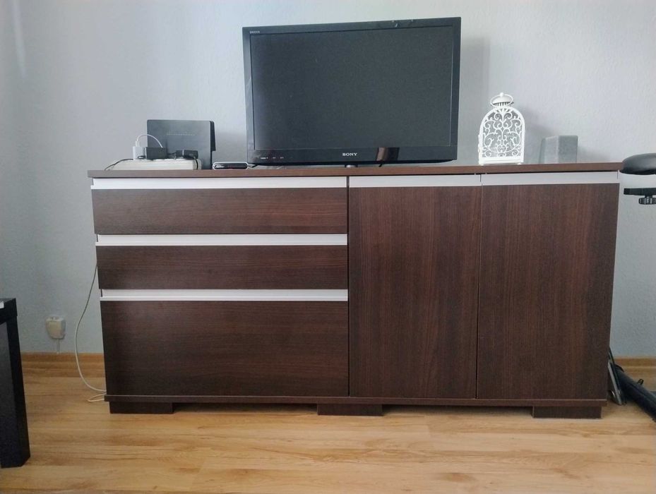 Komoda wenge długa 160 cm