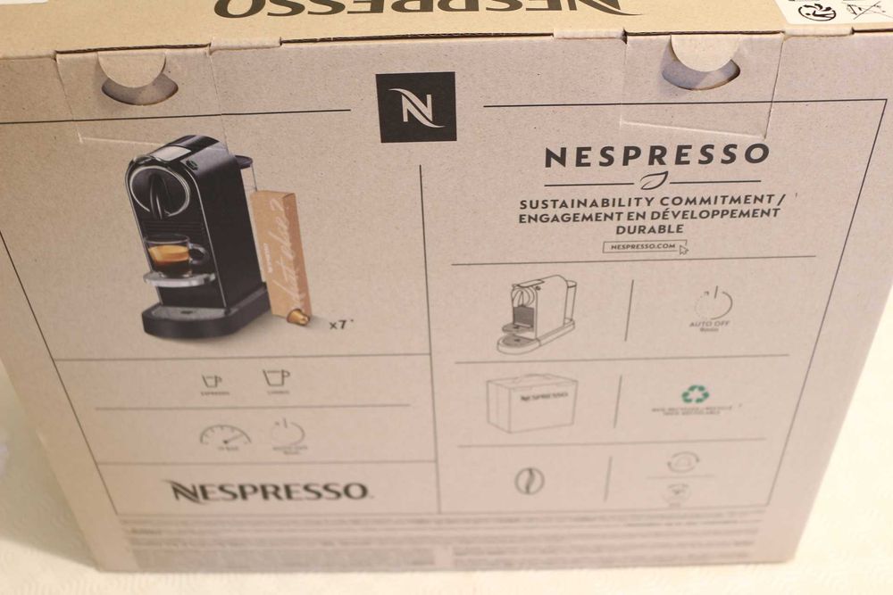 Máquina Café Nespresso CitiZ Limousine Black (nova)