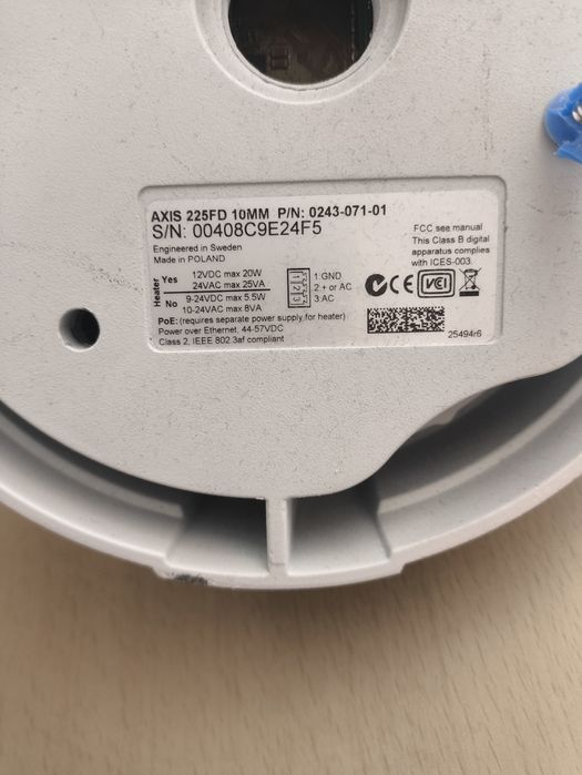 Câmera de vigilância Axis