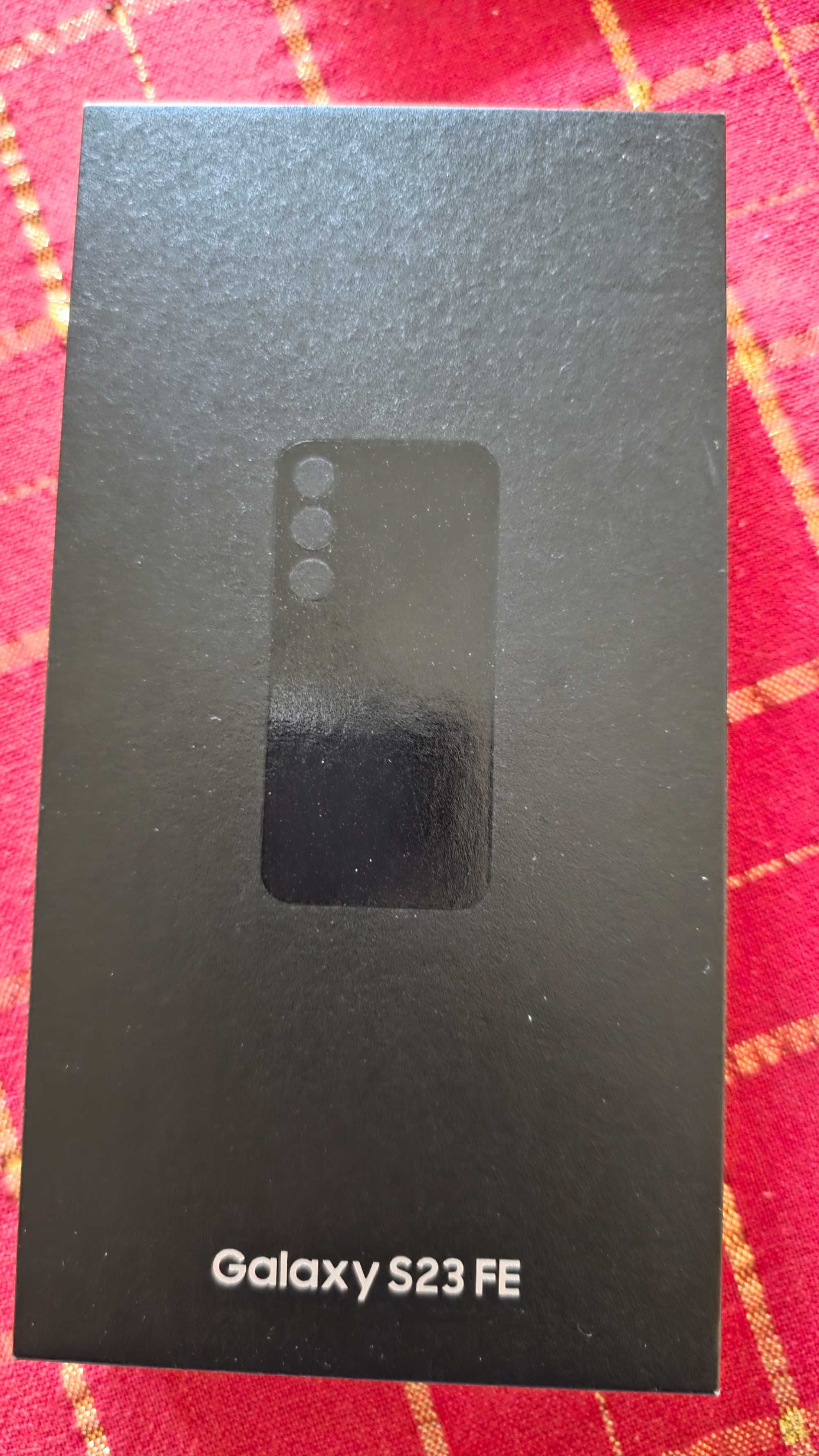 Samsung S23 FE cor Graffite de 128GB como novo, com garantia até 12/26