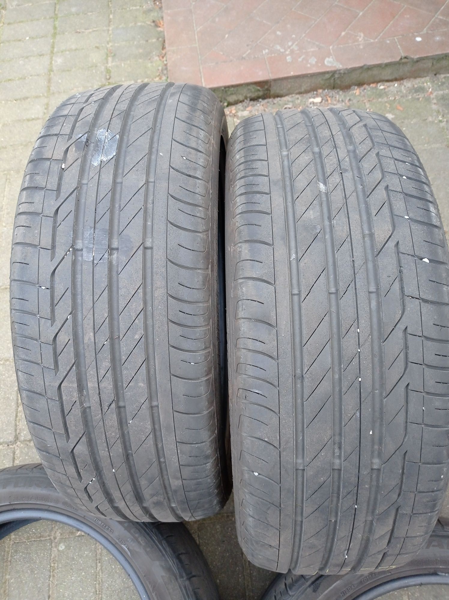 Sprzedam komplet opon letnich Bridgestone Turanza 225x45x19