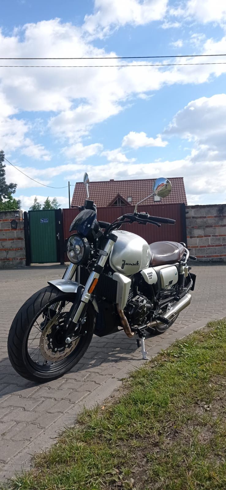 Super Cena Motocykl Junak SR 400 Rok 2022 Kat A2 ABS LED Idealny