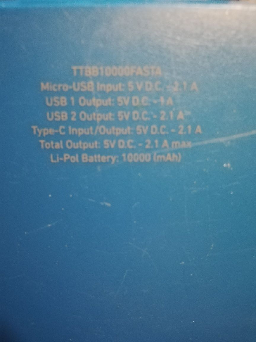 Powerbank SBS 10 000 mAh