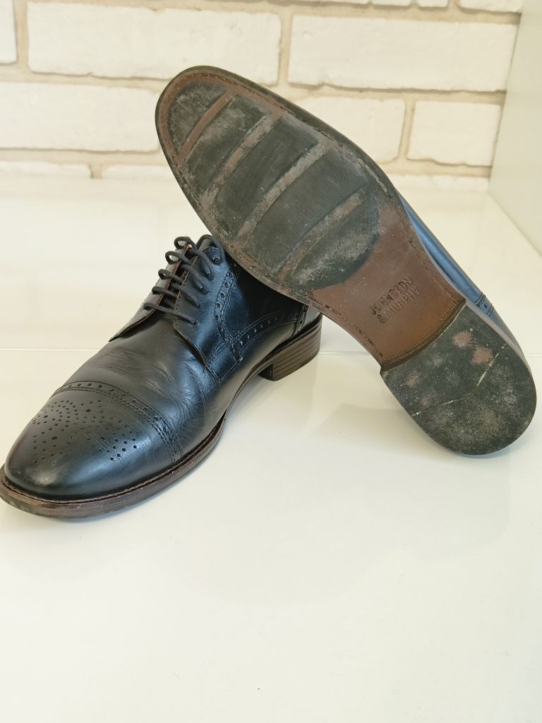 Pantofle eleganckie buty Johnston & Murphy r. 44 10½