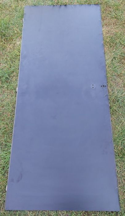 Płyta HPL po drzwiach do toalety 192x81cm