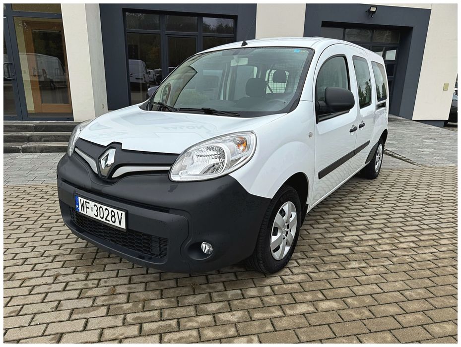 Renault Kangoo MAXI LONG 1.5DCI ,FV23%,Bezwypadkowy, I właściciel, Salon PL