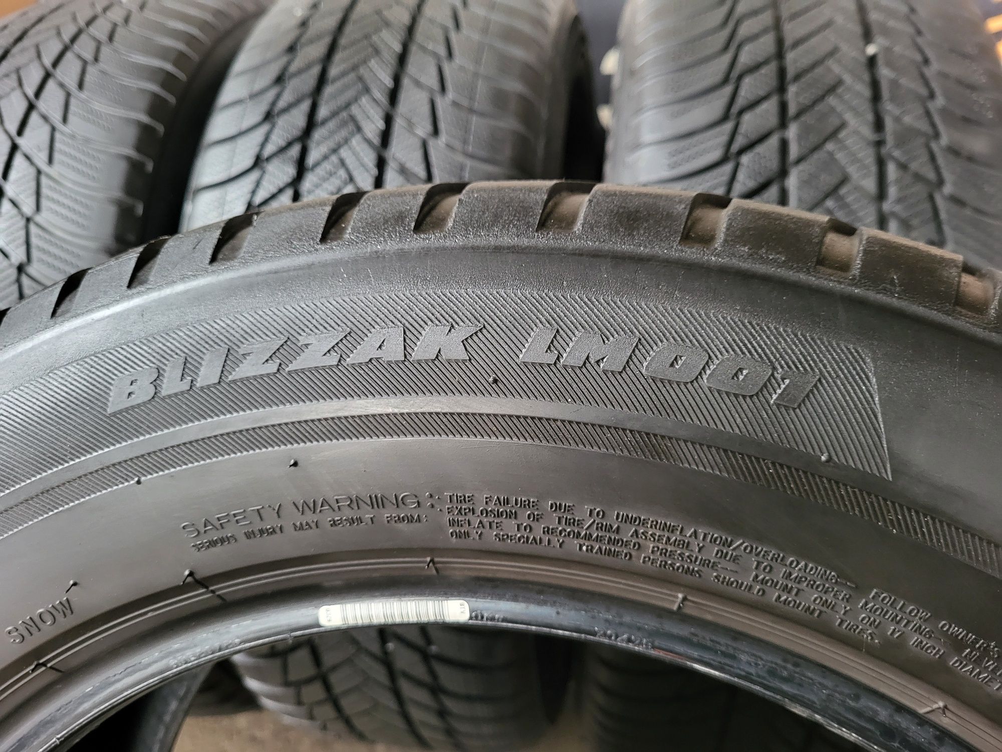 Opony zimowe 225/60/17 Bridgestone 19rok 5,5/6,3mm