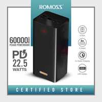 PowerBank Romoss PEA60 60000mAh Black (PEA60-152-2142)! Гарантия!