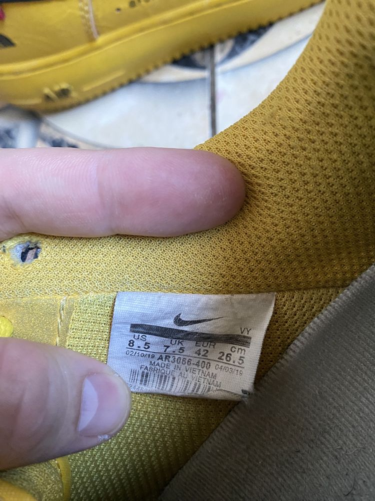 Мужские кроссовки NIKE Air Force 1 X SUPREME X THE NORTH Face