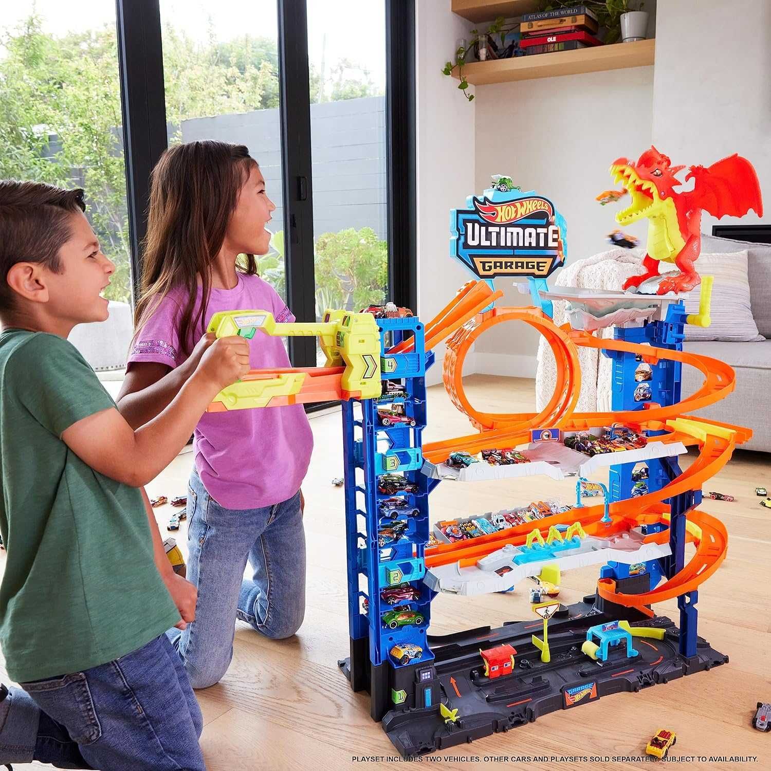 Hot Wheels City Ultimate Garage Dragon Хот Вілс гараж Атака Дракона