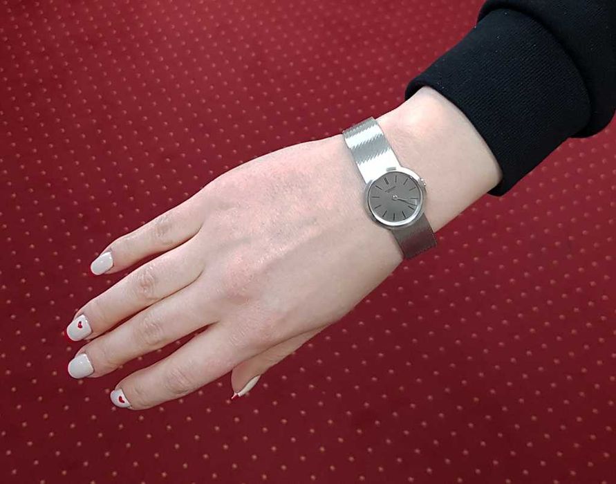 Złoty zegarek IWC SHAFFHAUSEN próby 750 z 1971 roku