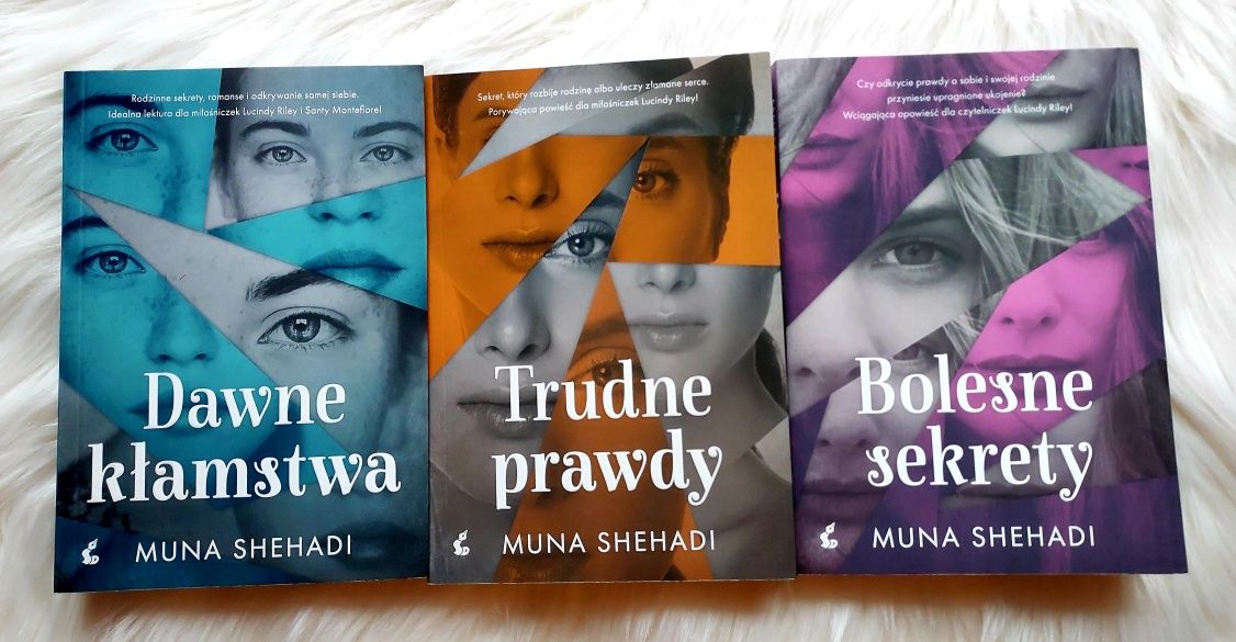 Trylogia: Dawne kłamstwa, Trudne prawdy, Bolesne sekrety, Shehadi Muna