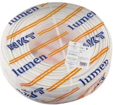 Przewód NKT instal lumen 4x1,5 YDYpżo Kabel 450/750V 100MB.