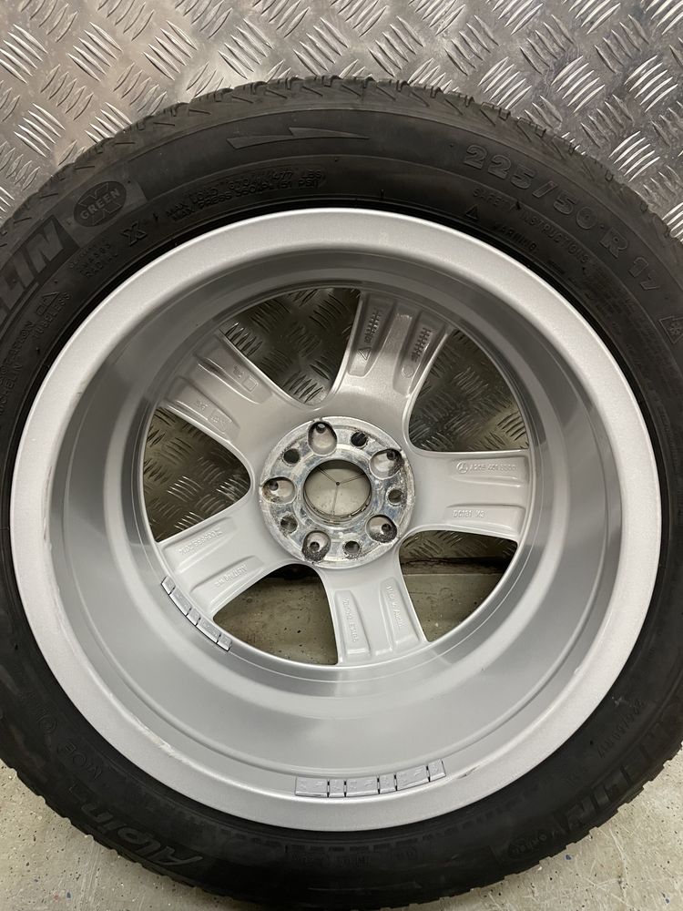 Koła Felg Opony Mercedes C B E V  7,5 j 17 ET48.5 Adax Koźle