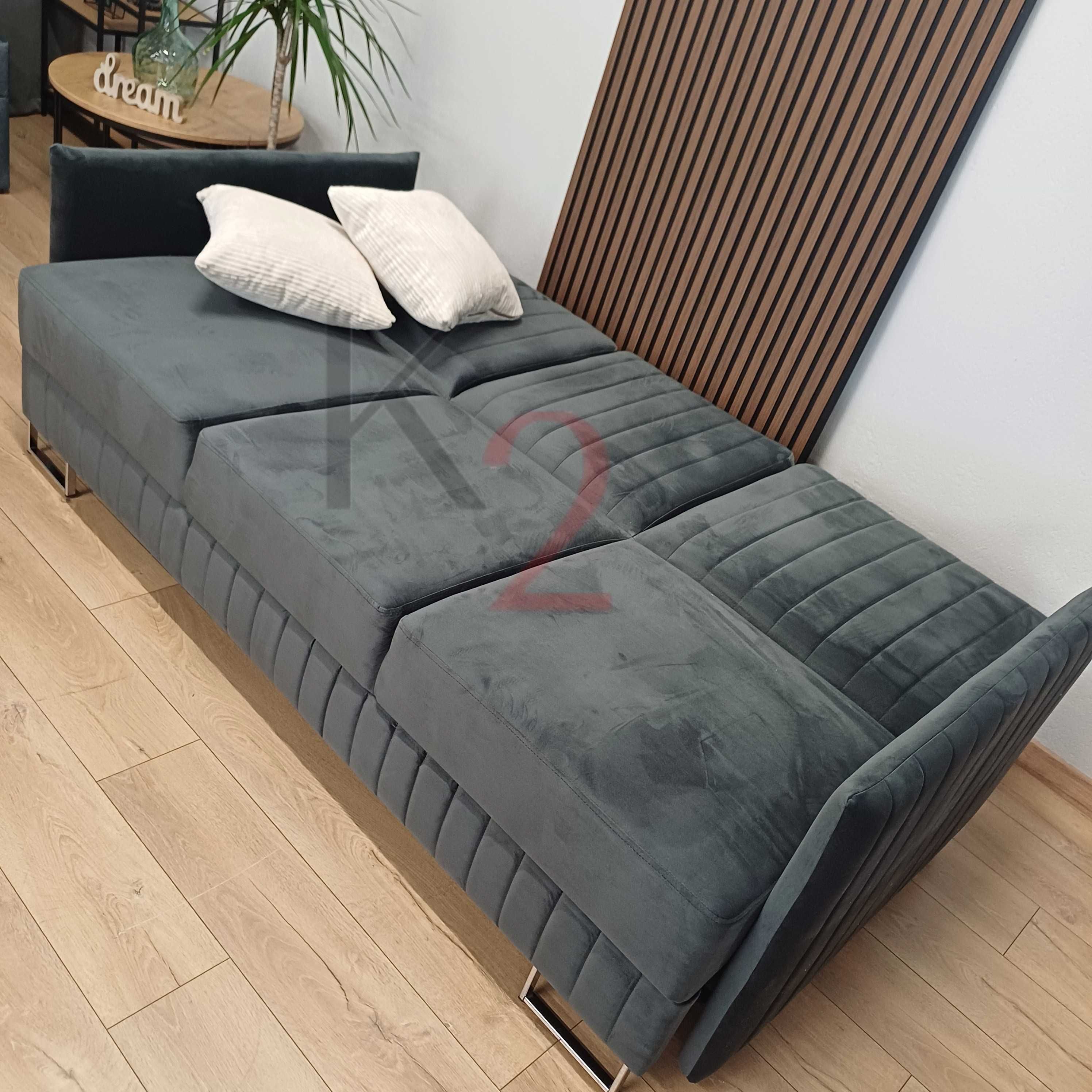 Wersalka Kris, sofa, nowoczesna kanapa pojemnik rozkładana +GRATIS