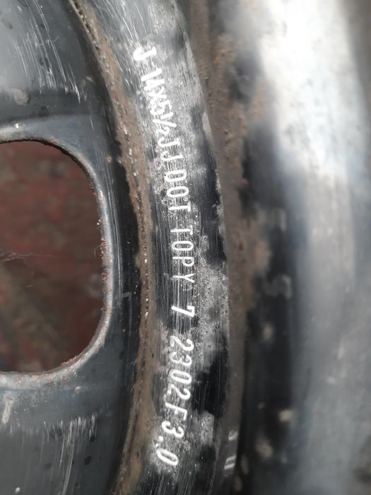 Диски сталеві б/уR14 розболтовка 4×10,j14×5 1/2 JJ DOT TOPY7 2302 F3.0