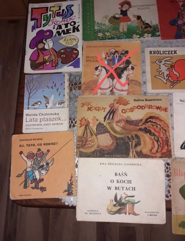Stare książki dla dzieci, biały kruk kolekcjonera. Bajki od 1954 roku