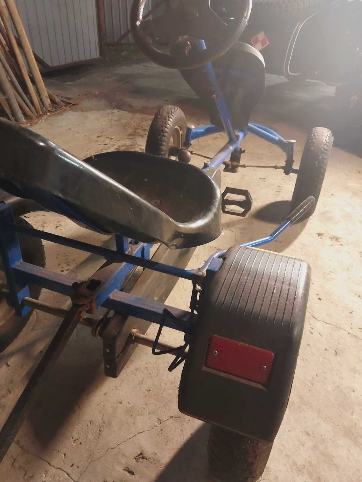 Gokart z przyczepką