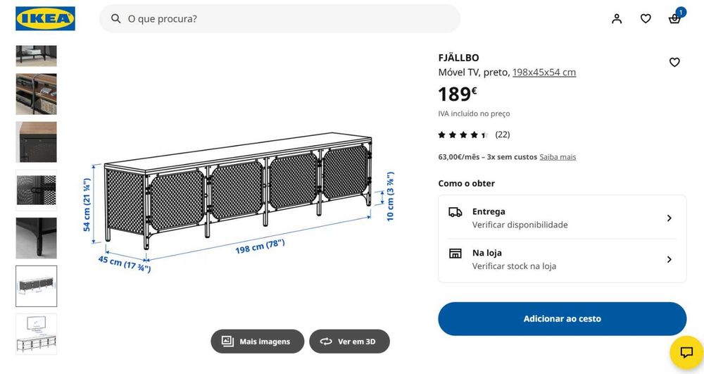 Conjunto de Sala (2 móveis)