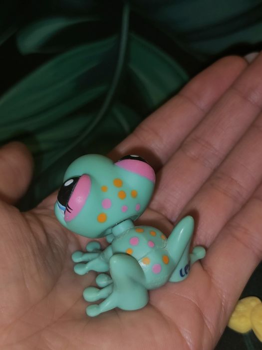Littlest pet shop żaba figurka LPS unikat kolekcjonerski
