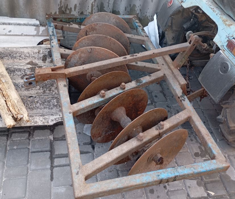 Борона дискова до міні трактора