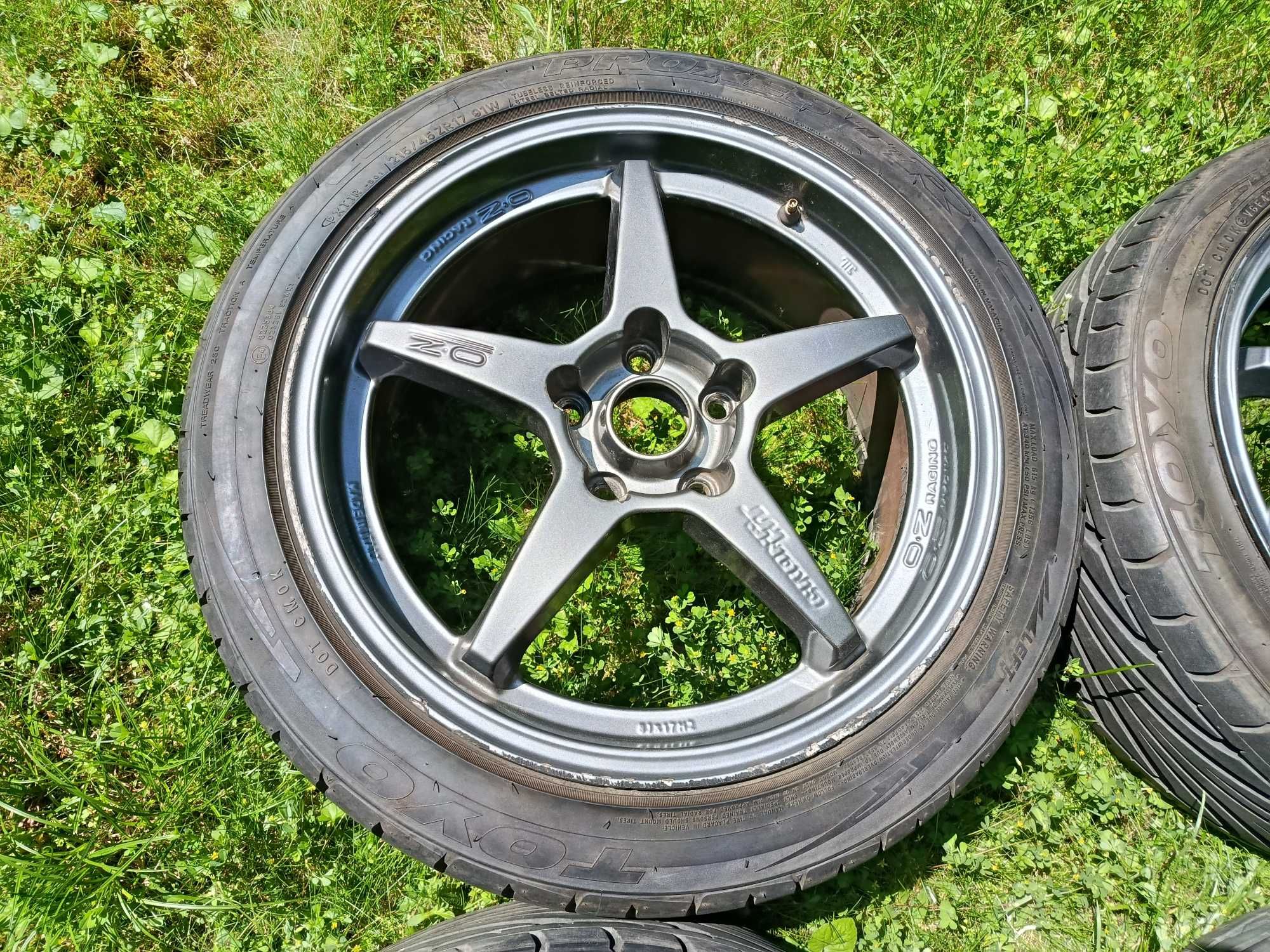 OZ Crono HT 17x8 5x114,3 + opony Toyo