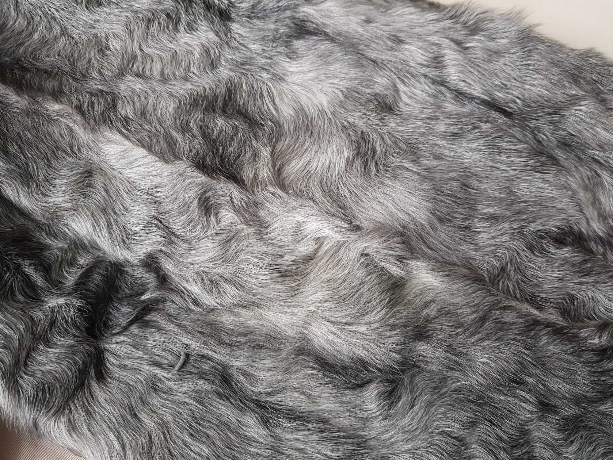 Naturalne futro futerko – stan idealny r. 42 - 44
