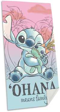 Ręcznik plażowy Kąpielowy LILO & STITCH Bawełna 140 x 70 LICENCJA