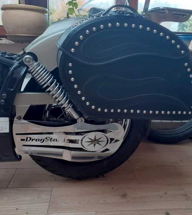 Osłona łańcucha do motocykla Yamaha Drag Star Dragstar 125
