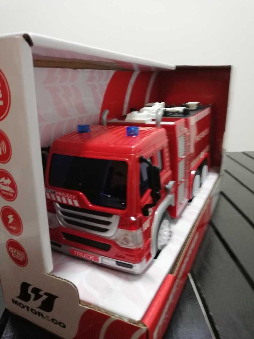 Brinquedo Camião de Bombeiros com sons