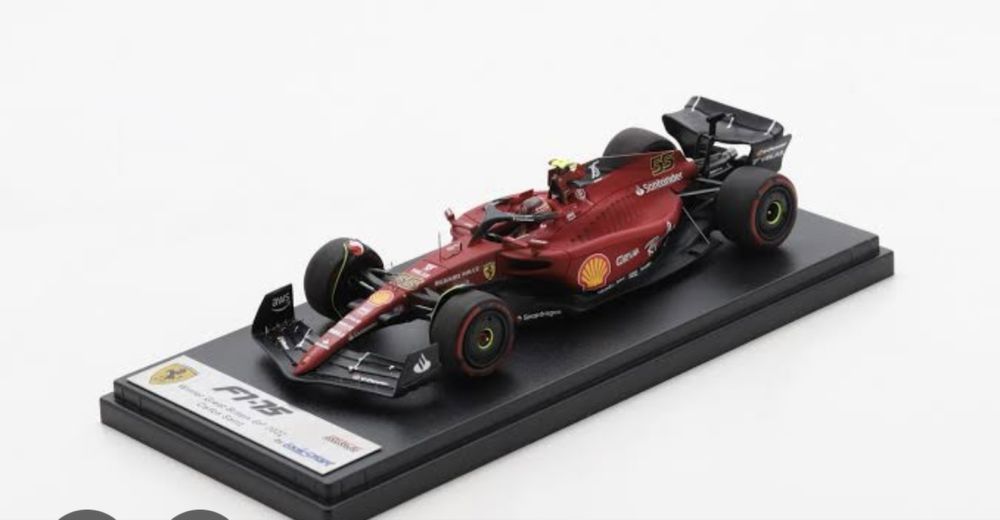 Ferrari F1-75 Carlos Sainz 1:24 Planeta DeAgostini – Nova, Selada
