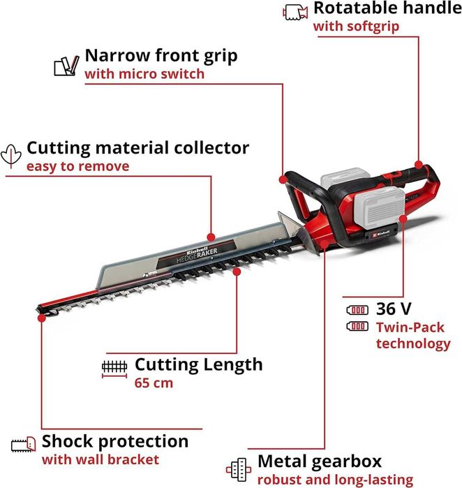 кущоріз косарка тример акумуляторний Einhell Power X-Change 36V