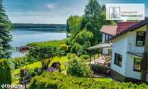 Dom z linią brzegową Jeziora Małszewskiego. Mazury