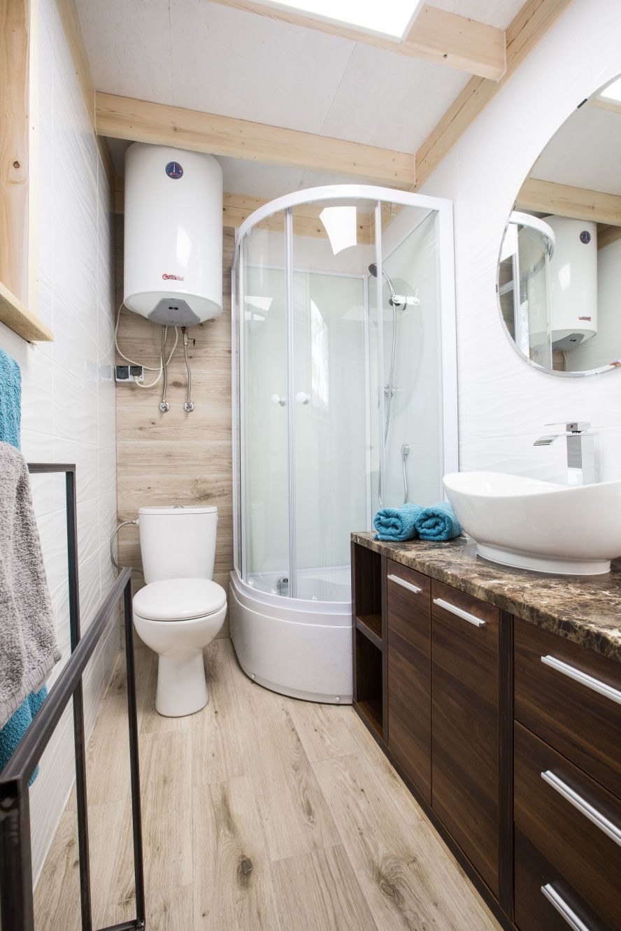 Kaszuby, Jacuzzi,Nowy Szary drewniany domek z kominkiem, Wakacje,Staw,