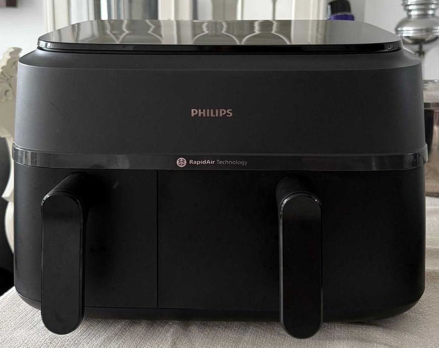 Philips Airfryer DualBasket 9L com duas cestas | Fritadeira sem óleo