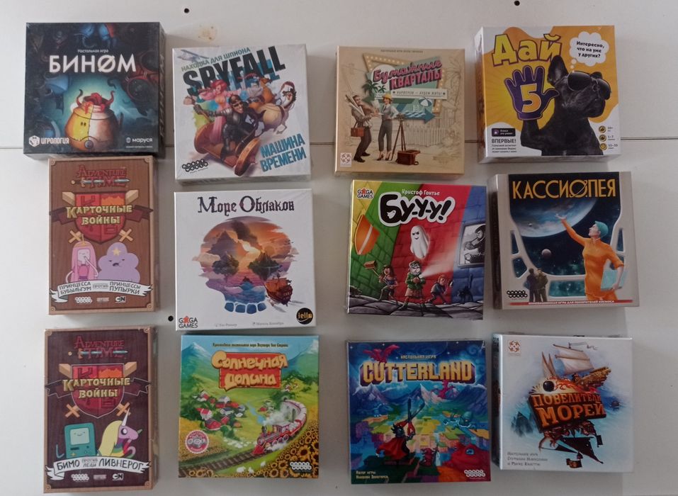 Настільна гра 7 Чудес та інші ігри. Нові, в плівці