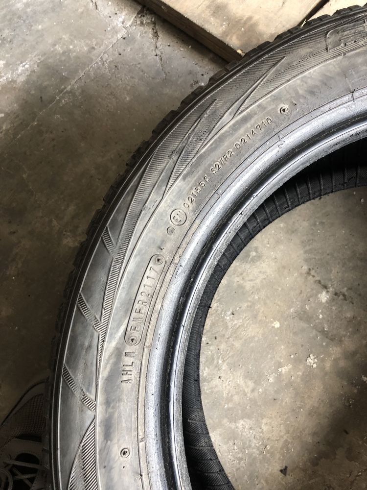 Продам 3 покрышки Falken R17 215/55 зима