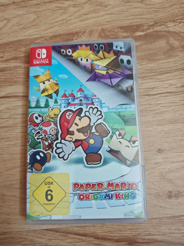 Paper Mario origami King Nintendo Switch