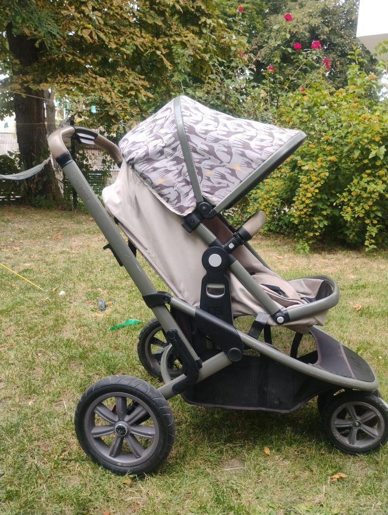 Zestaw wózek 3w1 z fotelikiem mothercare Urban deTour