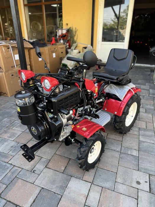 Трактор KENTAVR 10DM350 (Червоний)