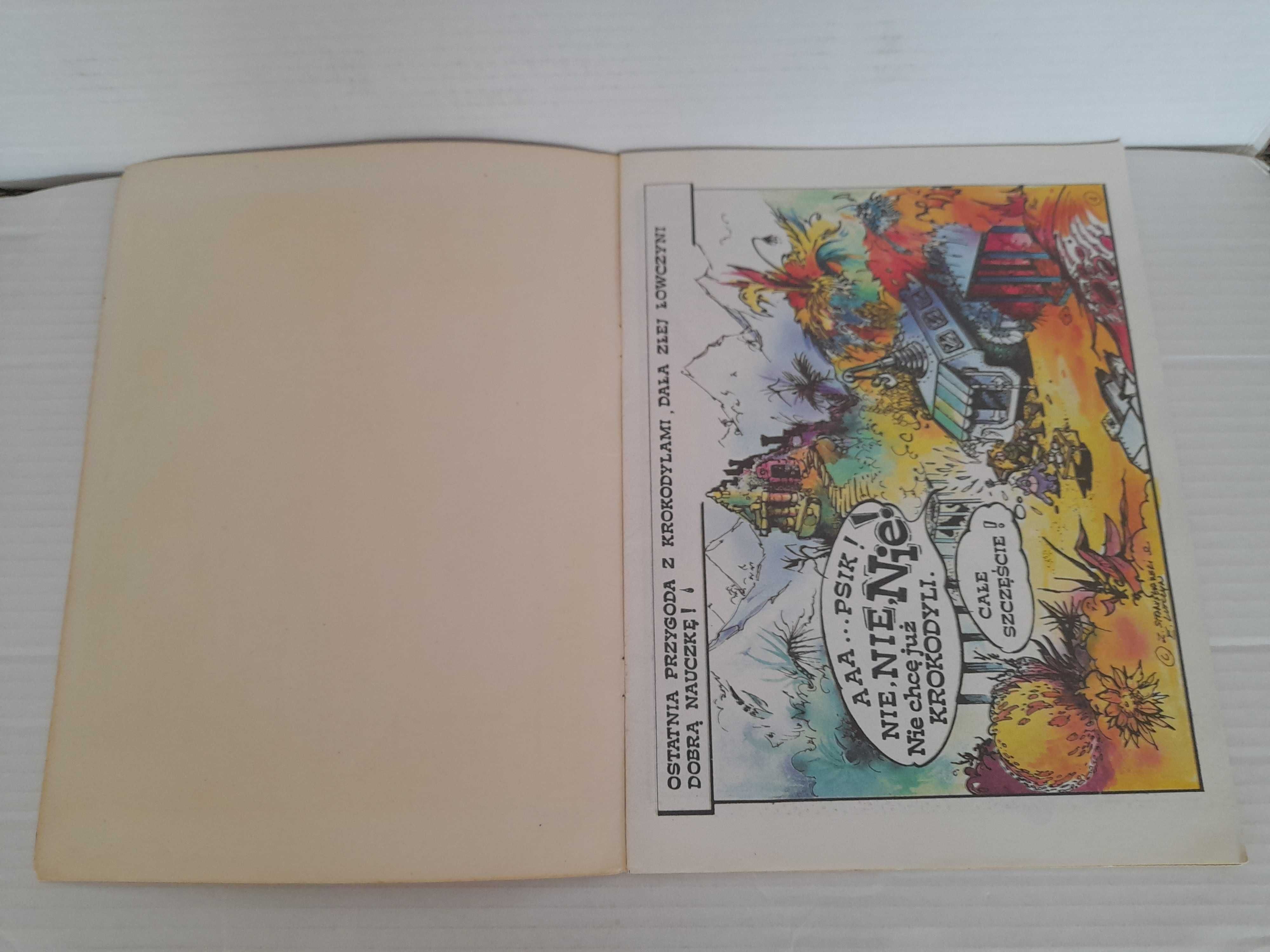 Komiks DAWID I SANDY tom 5 LABIRYNT KAW 1989 wydanie 1 Edward Lutczyn