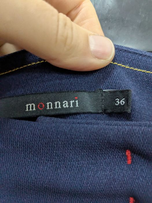 Monnari spódnica ołówkowa granatowa rozm. 36