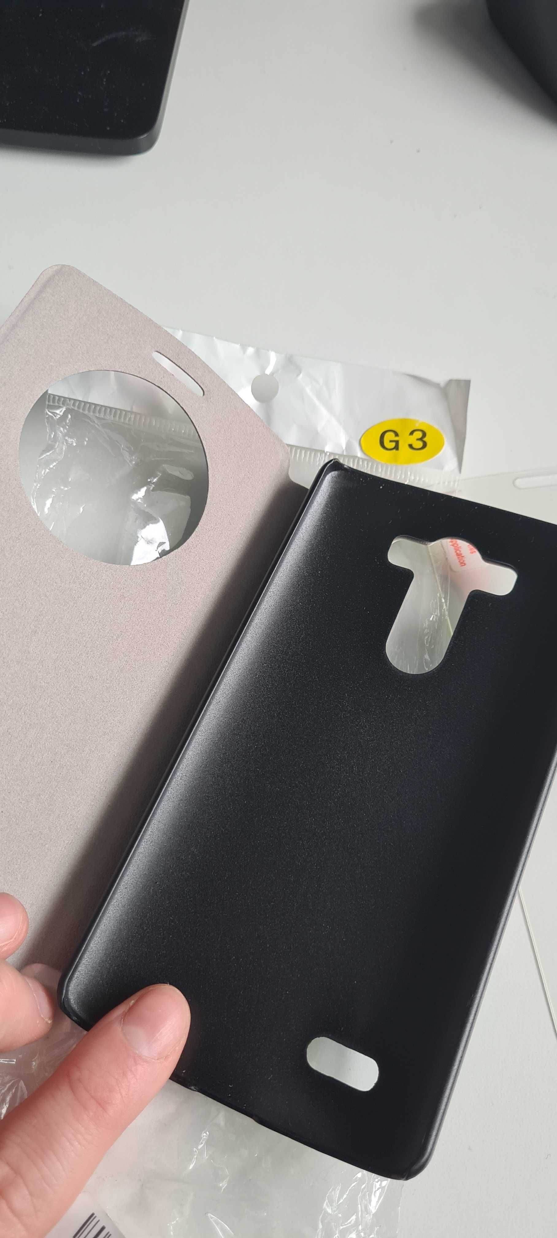 LG G3 kabura etui szkło d855 nowe nowy zestaw
