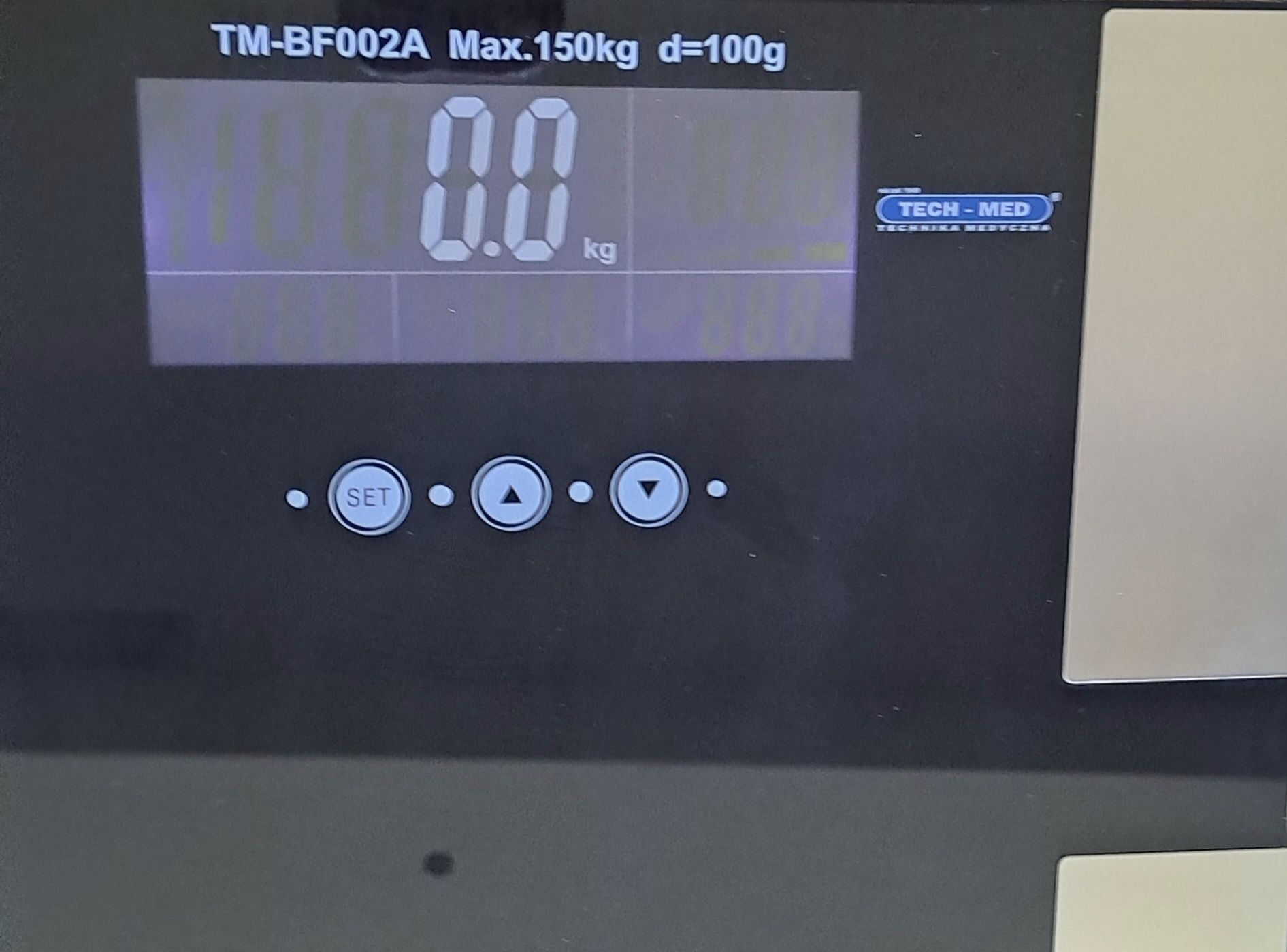 Nowa waga łazienkowa elektroniczna Tech-Med TM-BF002A