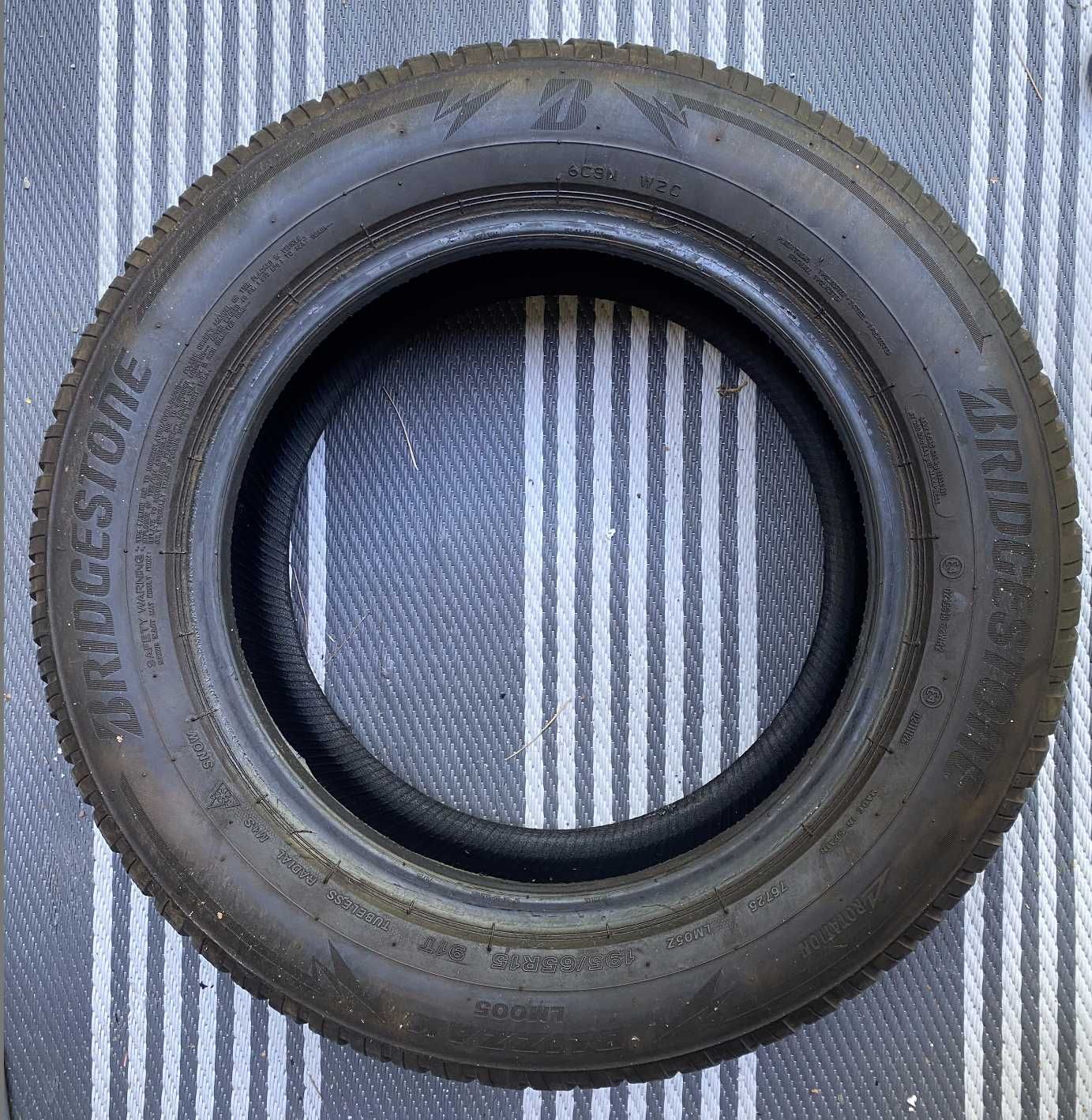 używane opony zimowe bridgestone