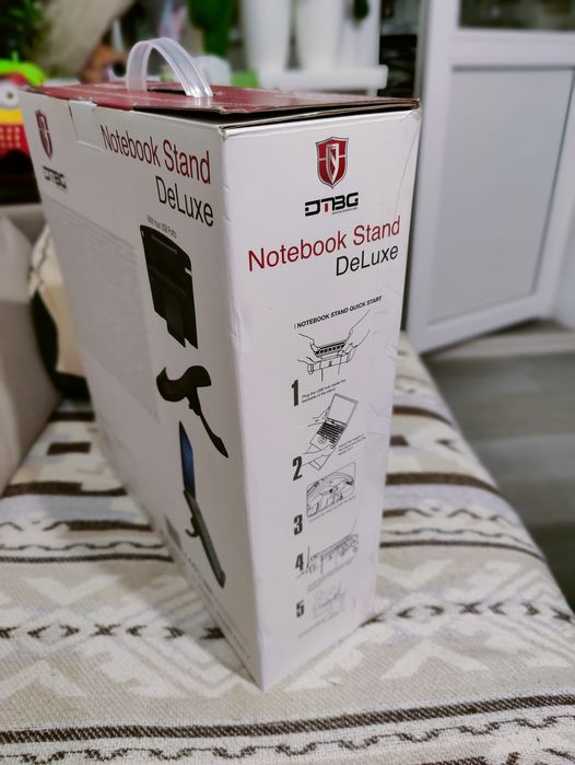 Подставка для ноутбука с вентиляцией и USB хабом DTBG