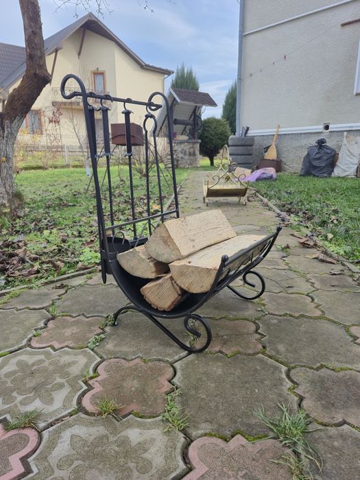 Підставки для каміну, камінні підставки ковані, ковані підставки