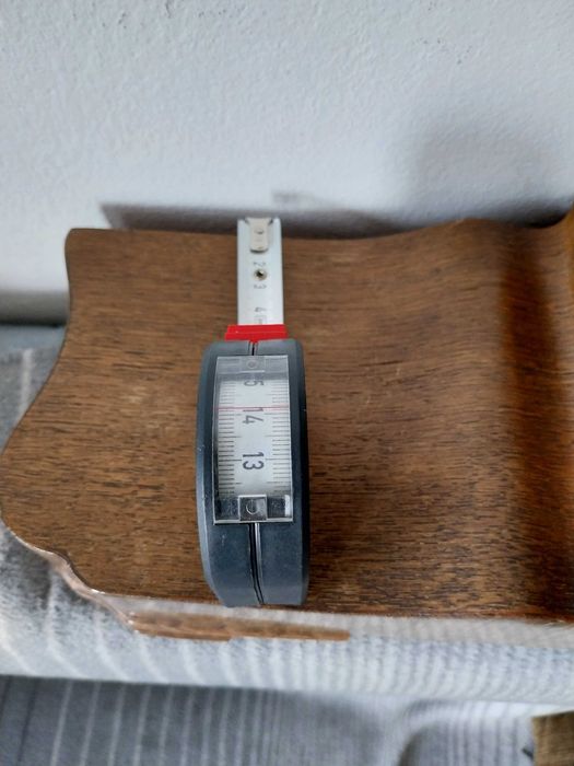 Zegar kominkowy połówkowy