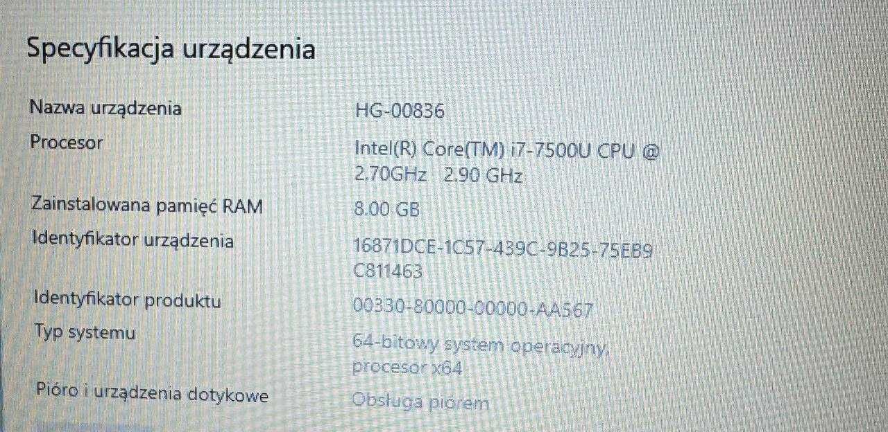 Laptop DELL VOSTRO P62F001 + zasilacz